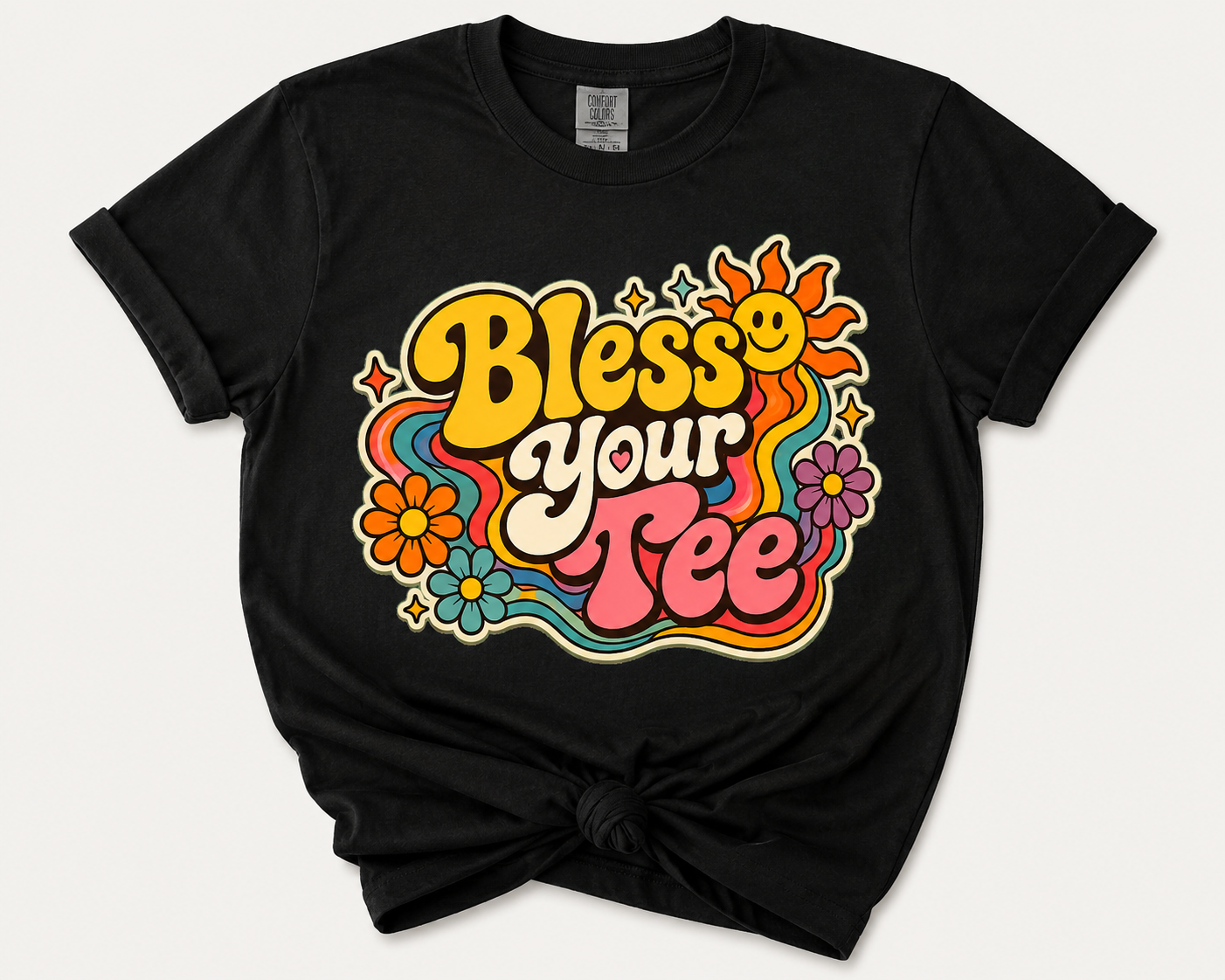 Bless Your Tee Retro Graphic Unisex T-Shirt