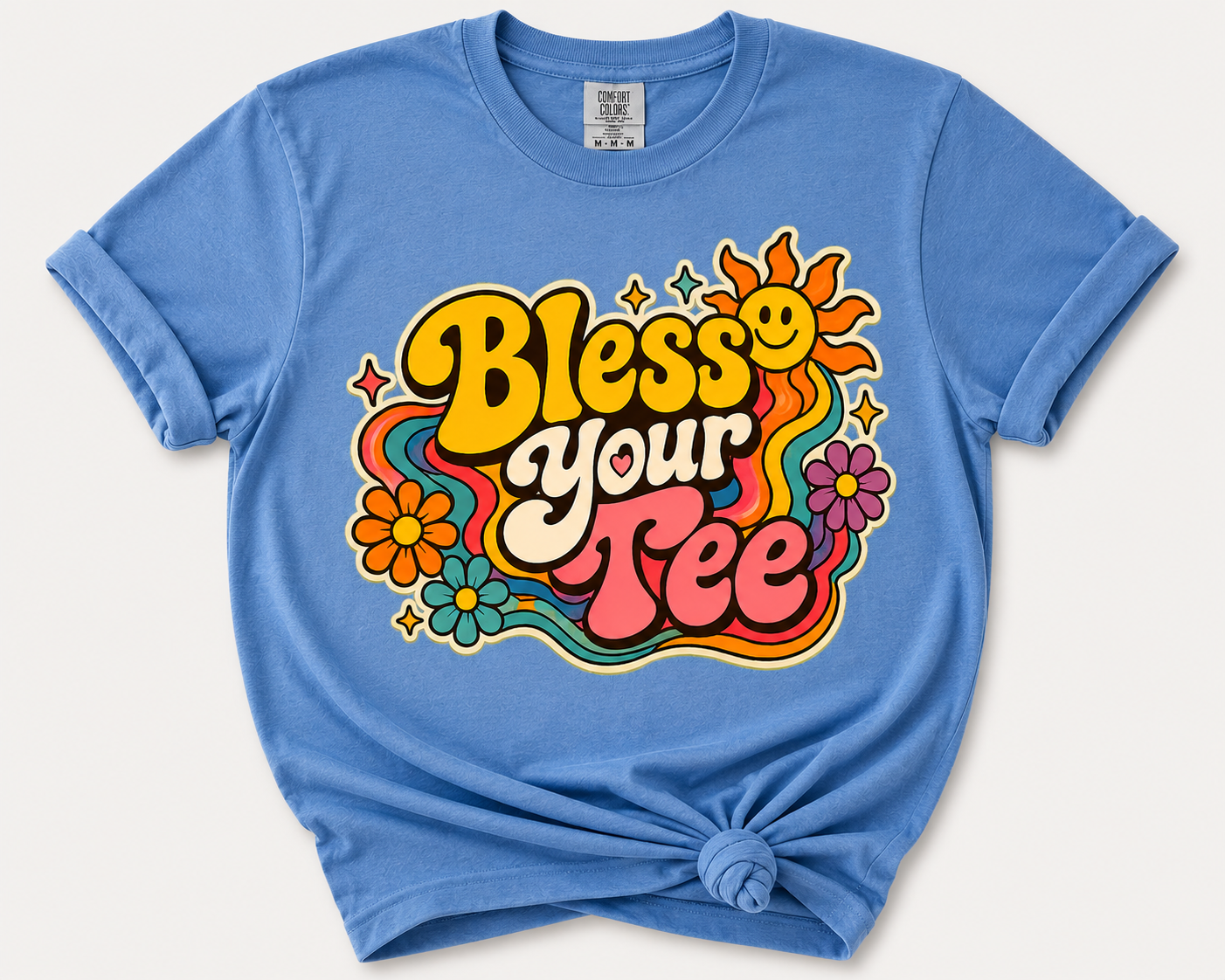 Bless Your Tee Retro Graphic Unisex T-Shirt
