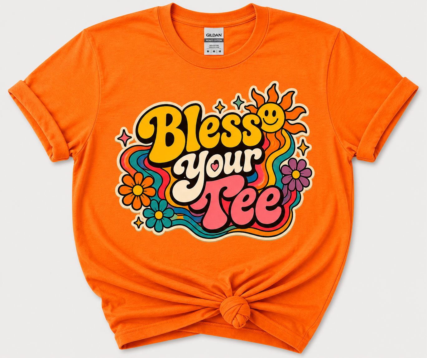 Bless Your Tee Retro Graphic Unisex T-Shirt
