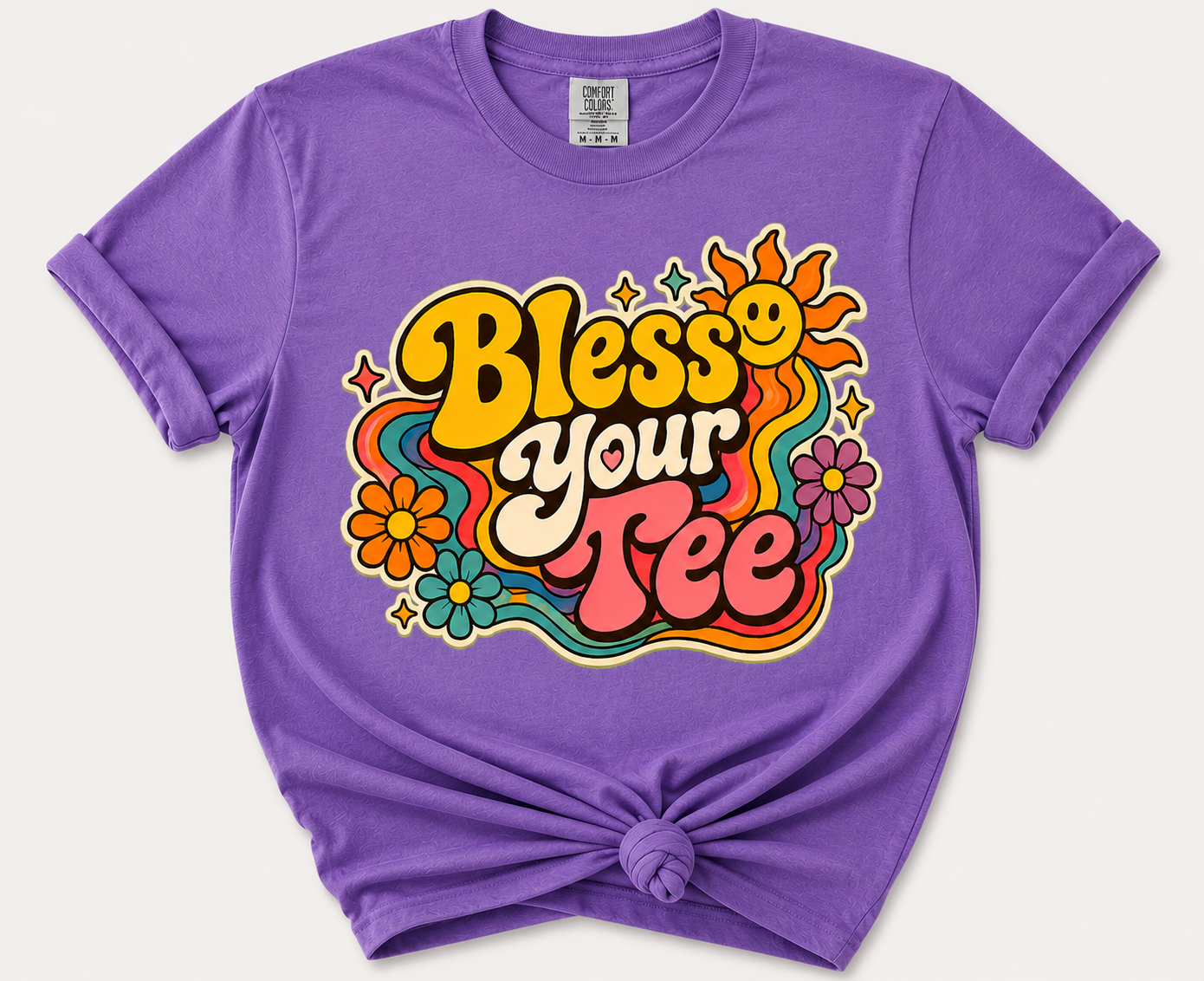 Bless Your Tee Retro Graphic Unisex T-Shirt